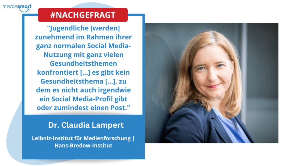 Nachgefragt: Dr. Claudia Lampert über Gesundheit im digitalen Zeitalter