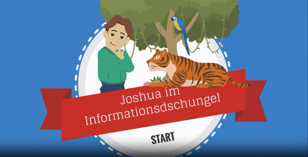 Informationskompetenz: Joshua im Informationsdschungel